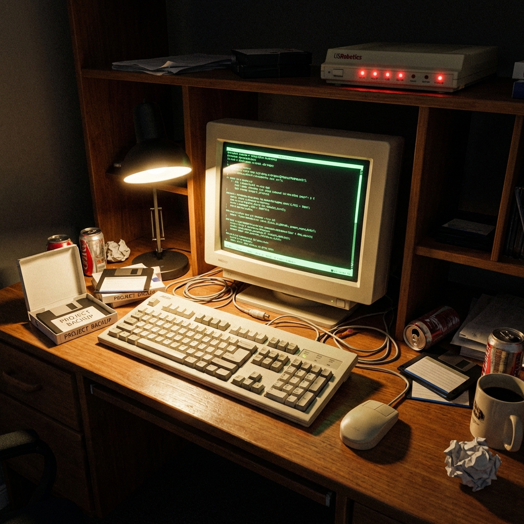 90s Dialup Home