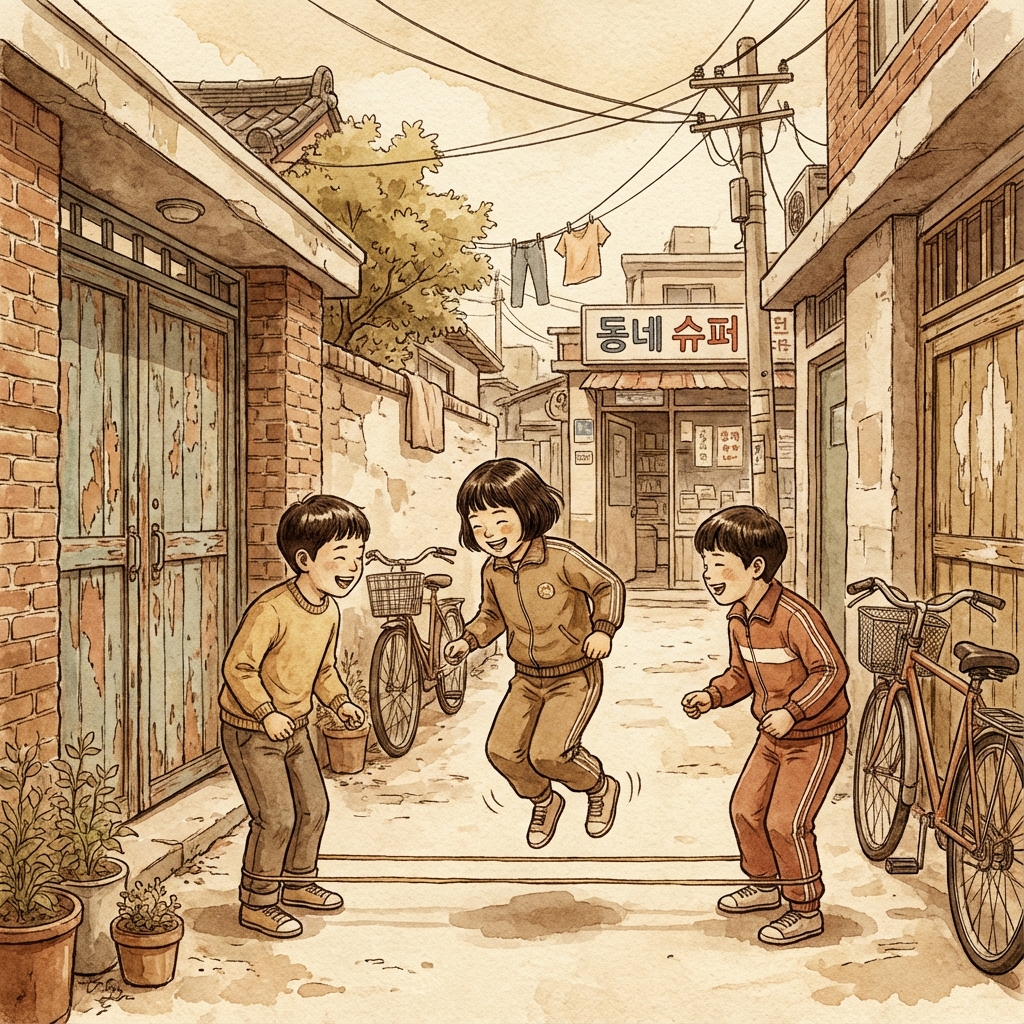 고무줄 놀이